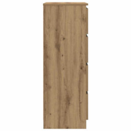 Vidaxl Sideboard Artisan Oak 60X35X98.5 Cm Engineered Wood - thumbnail 7