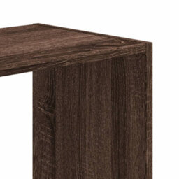 Walplus Bookcase Brown Oak 68.5X32X68.5 Cm Engineered Wood - thumbnail 7