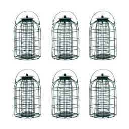 Samuel Alexander Pack Of 6 Wild Bird Fat Ball Feeder With Squirrel Guard - thumbnail 8