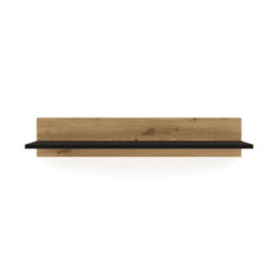 Arte Modern Nuka Wall Shelf In Oak Artisan W1000mm X H190mm X D200mm