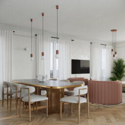 Luminosa Lighting Luminosa Halo Globe Table Lamp Mocha 1X G9 - thumbnail 9