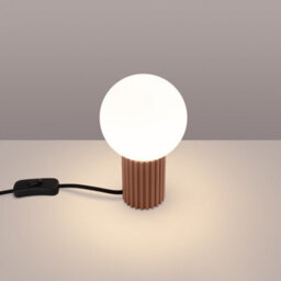 Luminosa Lighting Luminosa Halo Globe Table Lamp Mocha 1X G9 - thumbnail 2