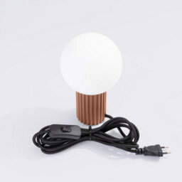 Luminosa Lighting Luminosa Halo Globe Table Lamp Mocha 1X G9 - thumbnail 4