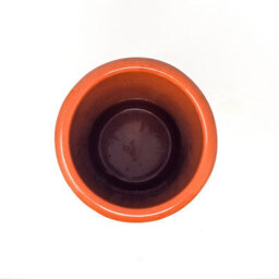Verano Spanish Ceramics El Toro Glazed Terracotta Brown Kitchen Dining Wine Cooler (H) 21.5Cm - thumbnail 4