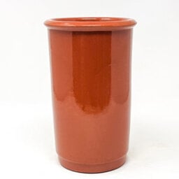 Verano Spanish Ceramics El Toro Glazed Terracotta Brown Kitchen Dining Wine Cooler (H) 21.5Cm - thumbnail 3