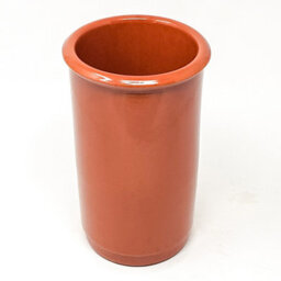 Verano Spanish Ceramics El Toro Glazed Terracotta Brown Kitchen Dining Wine Cooler (H) 21.5Cm - thumbnail 2