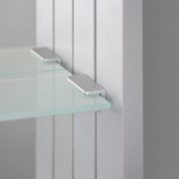 Plum&clay Rey Led Illuminated Single Mirrored Wall Cabinet With Demister (H)700mm (W)500mm - thumbnail 3