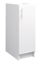 Jd Greta Kitchen Base Unit 300mm Storage Cabinet With Door Shelf 30Cm - White Matt