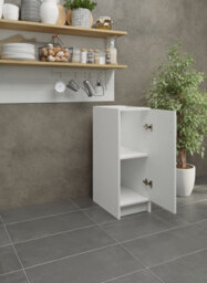 Jd Greta Kitchen Base Unit 300mm Storage Cabinet With Door Shelf 30Cm - White Matt - thumbnail 2