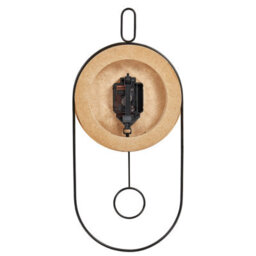 Beliani Wall Clock Sierre 20 Cm Light Brown - thumbnail 6