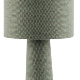 Happy Homewares Forest And Olive Green Jacquard Linen Lamp With Fabric Shade And Base - thumbnail 5