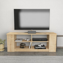 Decorotika Space Tv Stand Tv Unit For Tvs Up To 55 Inch Sapphire Oak - thumbnail 1