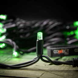 Festive Lights - Connectpro 5M Green Outdoor Ip65 Connectable Led Christmas Fairy String Lights - With Plug - thumbnail 5