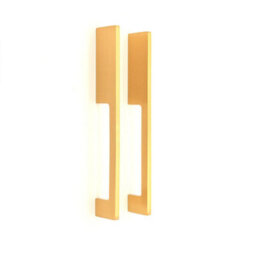Spira Brass Sleek Bar Handles Satin Brass Large