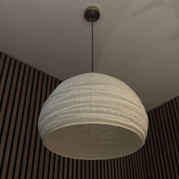 CGC Interiors Cgc Hester Oatmeal Linen Large Round Hand Made Lampshade - thumbnail 3