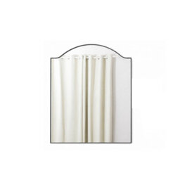 Melody Maison Matte Black Metal Framed Wall Mirror - 50Cm X 65Cm - thumbnail 8