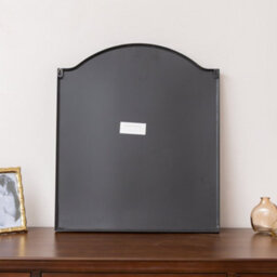 Melody Maison Matte Black Metal Framed Wall Mirror - 50Cm X 65Cm - thumbnail 5