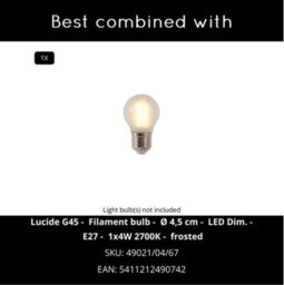 Lucide Fresh Modern Flush Ceiling Light Bathroom 27Cm - 1Xe27 - Ip44 - White - thumbnail 5
