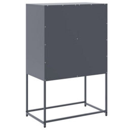 Berkfield Sideboard Anthracite 68.5X38.5X107 Cm Steel - thumbnail 8