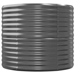 Walplus Garden Raised Bed Galvanised Steel 224X80X68 Cm Anthracite - thumbnail 5