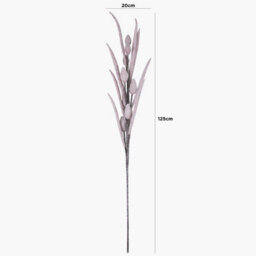 Vanity Living Set Of 3 125Cm Foam Bunny Tail Grass, Artificial Arrangements For Indoor Decor, Fake Flowers - thumbnail 3