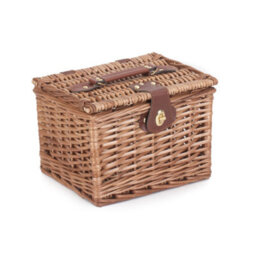 Red Hamper Eh137 Wicker Light Steamed Small Chest Hamper - thumbnail 2