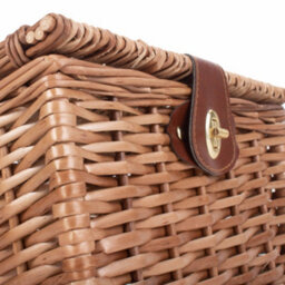 Red Hamper Eh137 Wicker Light Steamed Small Chest Hamper - thumbnail 4