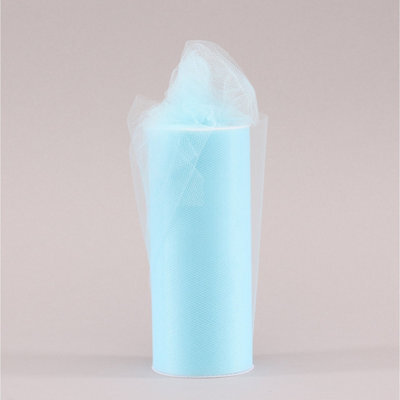 Light Blue Tulle Lighting Lanterns And Candle Holders
