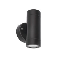 Saxby 75432 Palin Outdoor Up-Down Wall Light Ip44 (Matt Black) - thumbnail 2