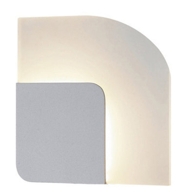 Luminosa Lighting Luminosa Modern Led Wall Lamp White, Warm White 3000K 252Lm