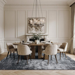 Homeart Eton Abstract Area Rug Super Soft & Durable Woven Carpet With Modern Artistic Design Anthracite 200X290 - thumbnail 4