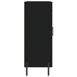 Berkfield Classic Sideboard Black 69.5X34X90 Cm Engineered Wood - thumbnail 7