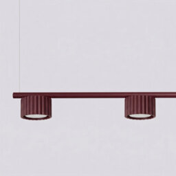 Sollux Lighting Aura Aluminum Burgundy 4 Lights Minimalist Chandeliers - thumbnail 4