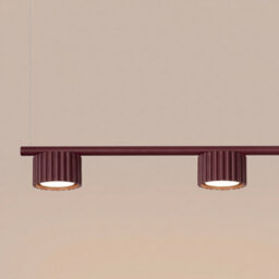 Sollux Lighting Aura Aluminum Burgundy 4 Lights Minimalist Chandeliers - thumbnail 5