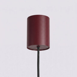 Sollux Lighting Aura Aluminum Burgundy 4 Lights Minimalist Chandeliers - thumbnail 9