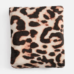 OHS Ultra Soft Throw Bed Blanket Leopard Fleece Plush Sofa Bedspread Warm Travel - thumbnail 2