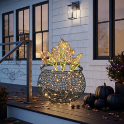 Garden Greatness 3D Soft Acrylic Cauldron Led Figure - thumbnail 1