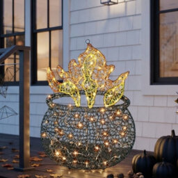 Garden Greatness 3D Soft Acrylic Cauldron Led Figure - thumbnail 2