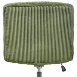 Beliani Desk Chair Geddes Corduroy Green - thumbnail 7