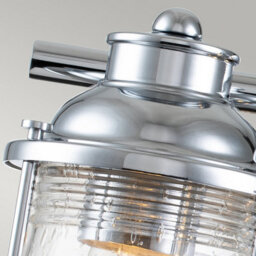 Luminosa Lighting Luminosa Kichler Ashland Bay Wall Lamp Polished Chrome, Ip44 - thumbnail 4