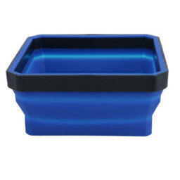 AB Tools Collapsible Magnetic Parts Tray Dish Storage Bowl Holder Oil Resistant Plastic 2Pc - thumbnail 2