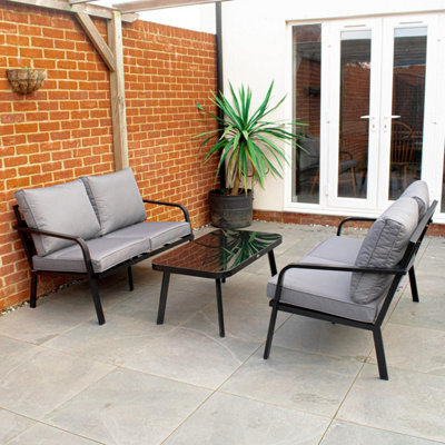 BPS Access Solutions The Camelford Aluminum 3 Piece Outdoor Furniture Set - image 1