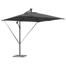 Berkfield Cantilever Banana Parasol Anthracite 249 X 249 X 250 Cm - thumbnail 3