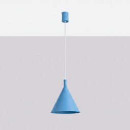 Sollux Lighting Nox Steel Light Blue 1 Lights Modern Pendant Lamps - thumbnail 2