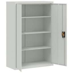 Berkfield File Cabinet Light Grey 90X40X180 Cm Steel - thumbnail 9