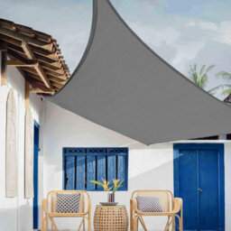 White 3X3M Rectangular Shade Sail Waterproof Uv Resistant - thumbnail 4