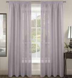 Velosso Riva Slot Top Voile Panel - Mauve - thumbnail 1
