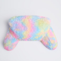 Ohs Fluffy Fleece Reading Cushion Pillow With Arms Lumbar Chair Support - thumbnail 7