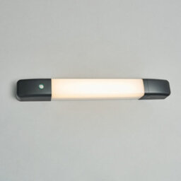 Litecraft Dimmable Matte Black Led Bathroom Shaver Wall Light - thumbnail 3