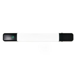 Litecraft Dimmable Matte Black Led Bathroom Shaver Wall Light - thumbnail 2